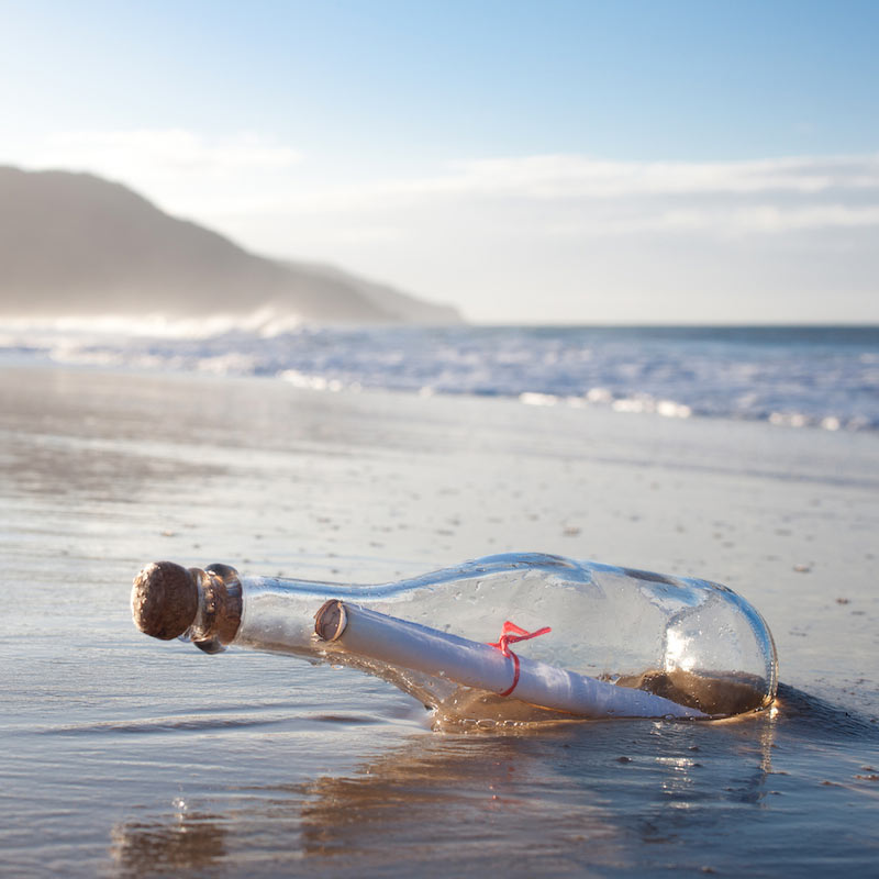 Did you know? The history of a message in a bottle